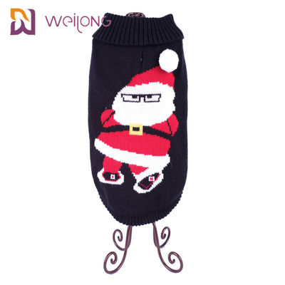 Snowman Dog Holiday Swetry Nowy Rok Boże Narodzenie Puppy Xmas Jumper Dzianiny Ubrania