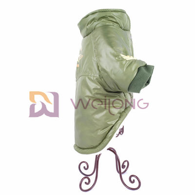 Air Force Snaps Button Opening Pet Jacket Mieszane oliwki Stylowy płaszcz dla psa ISO9001