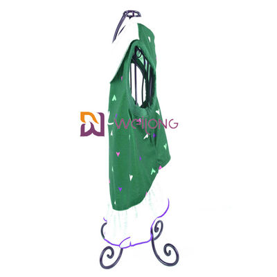 Digital Print Haftowana sukienka dla zwierząt Love Poly Jersey Custom Summer Heart Tkany kołnierzyk dla psa Szlafrok