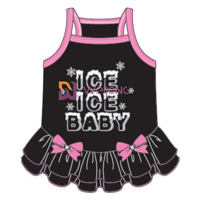 Bowknot Princess Vest Sundress Luksusowe sukienki dla psów / Fantazyjne ubrania dla psów