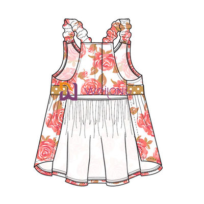 Digital Print Hawaii Rose Dostosowany pasek dla psa dla zwierząt domowych