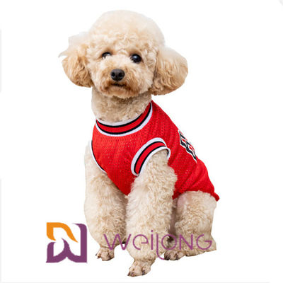Konfigurowalny nadruk z siateczkową koszulką dla zwierząt domowych Nba Pet Apparel Koszulki