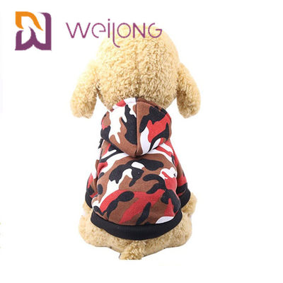 PET T-Shirt Dostosowana bluza / bluza dla psa z nadrukiem cyfrowym Camo