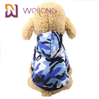 PET T-Shirt Dostosowana bluza / bluza dla psa z nadrukiem cyfrowym Camo