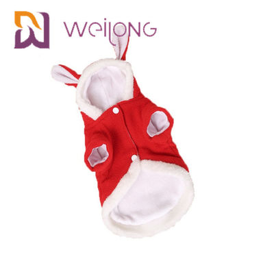 Easter Bunny Kostium Halloween Cosplay Królik Pet Bluza Z Kapturem 100% Polar Dla Kota Pies
