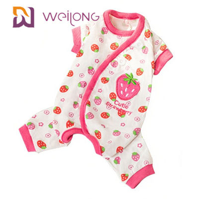 Dostosowanie nadruku cyfrowego Letnia piżama dla psa Xl Onesie BSCI / WMT / ISO9001