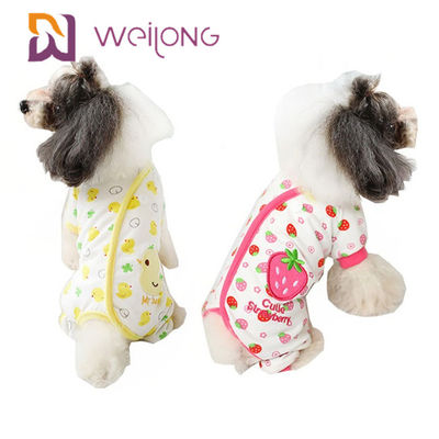 Dostosowanie nadruku cyfrowego Letnia piżama dla psa Xl Onesie BSCI / WMT / ISO9001