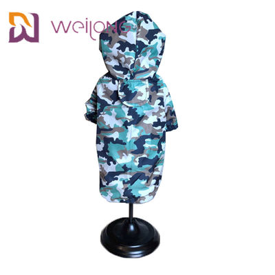 Odpinany na rzep Camo Pet Dog Wodoodporny kombinezon z siateczkową podszewką