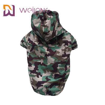 Odpinany na rzep Camo Pet Dog Wodoodporny kombinezon z siateczkową podszewką