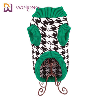 Twisted Knit Sweter Pet Sweter z golfem Klasyczny sweter dla szczeniąt kotów