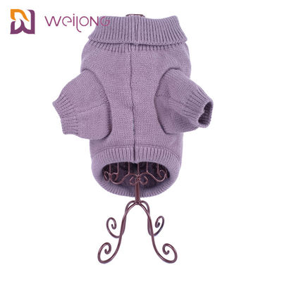 Sweter dla psa z dzianiny z golfem dla psów Koty