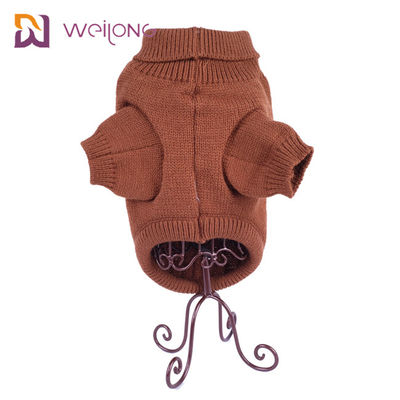 Sweter dla psa z dzianiny z golfem dla psów Koty