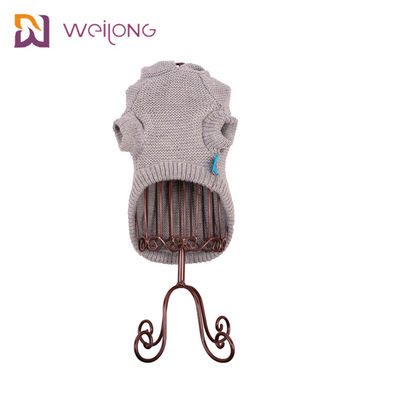 Sweter z golfem dla psa Classic Cable BSCI Puppy dzianinowy sweter