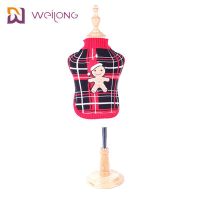 Sweter z dzianiny z golfem dla psa - Classic Cable Warm Pet Winter Clothes Outfits for Dogs Cats