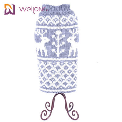 BSCI Winter Christmas Pet Odzież Akrylowa dzianina Dog Holiday Swetry