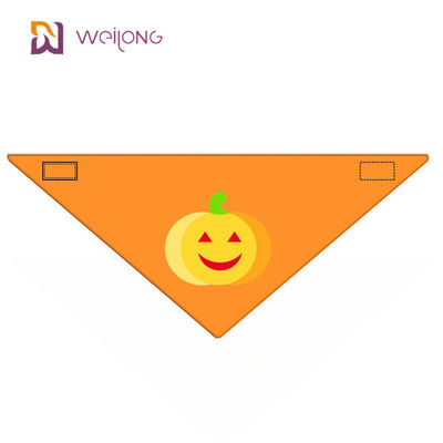 Halloween Style WMT Pet Bandana Cotton Popelina Długość pleców 15 &quot;- 24&quot; Niestandardowy szalik dla psa