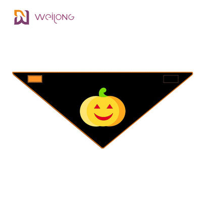 Halloween Style WMT Pet Bandana Cotton Popelina Długość pleców 15 &quot;- 24&quot; Niestandardowy szalik dla psa