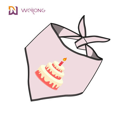 Cupcake Pattern Bandana dla zwierząt na urodziny Akcesoria do strojów Zaopatrzenie firm